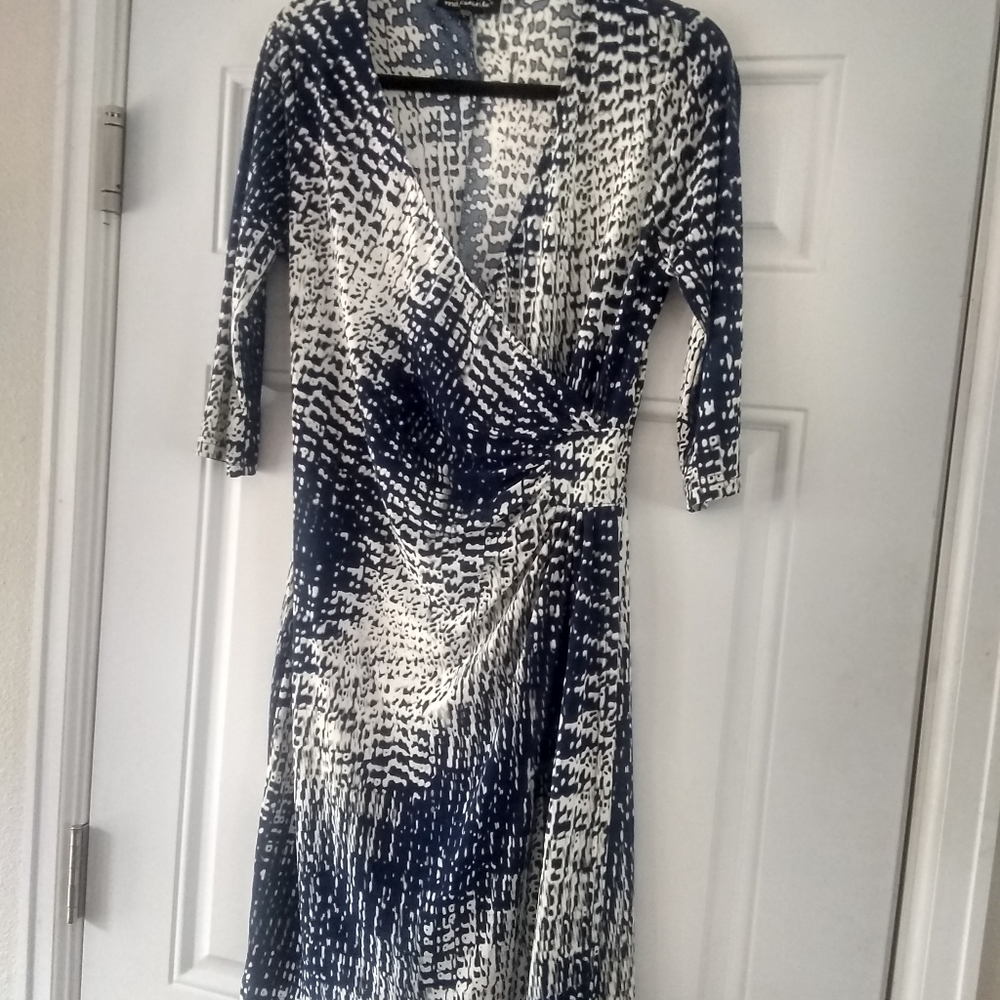 Mlle Gabrielle Wrap Dress Sz Large